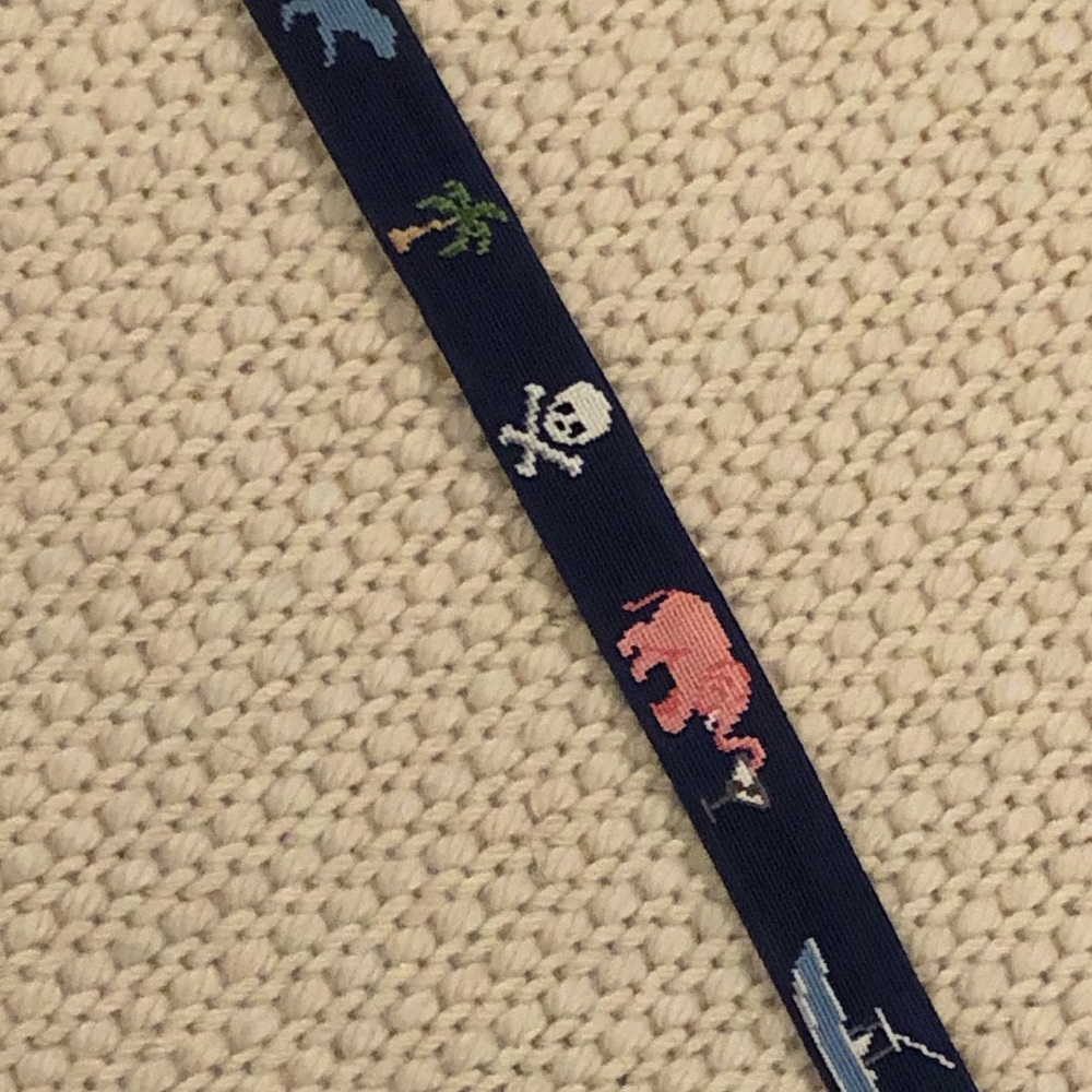 Smathers and Branson needlepoint belt